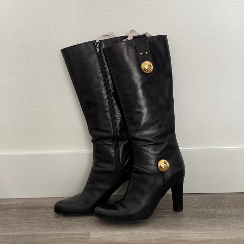 Charles David leather boots